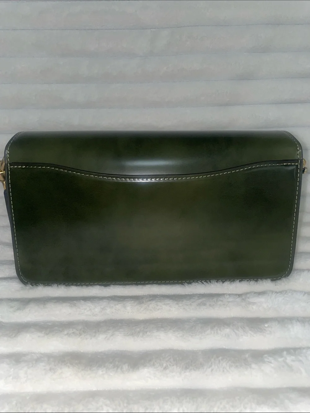 NWT Coach Tabby 26 in Olive Spazzolato  leather